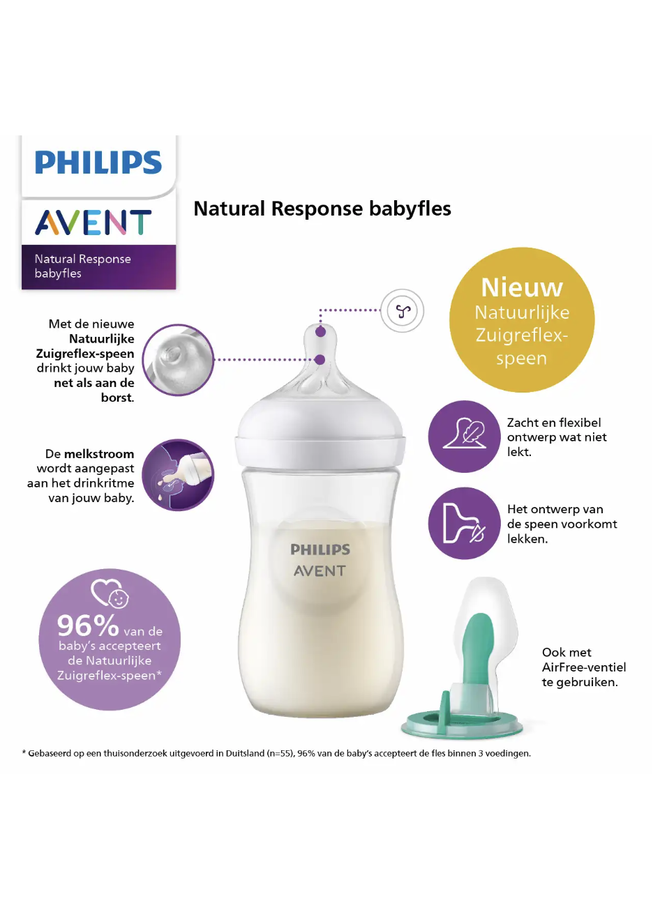 Natural 3.0 Zuigfles 260 ml - Avent