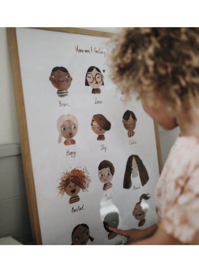 Poster - Large - Feelings - Mushie