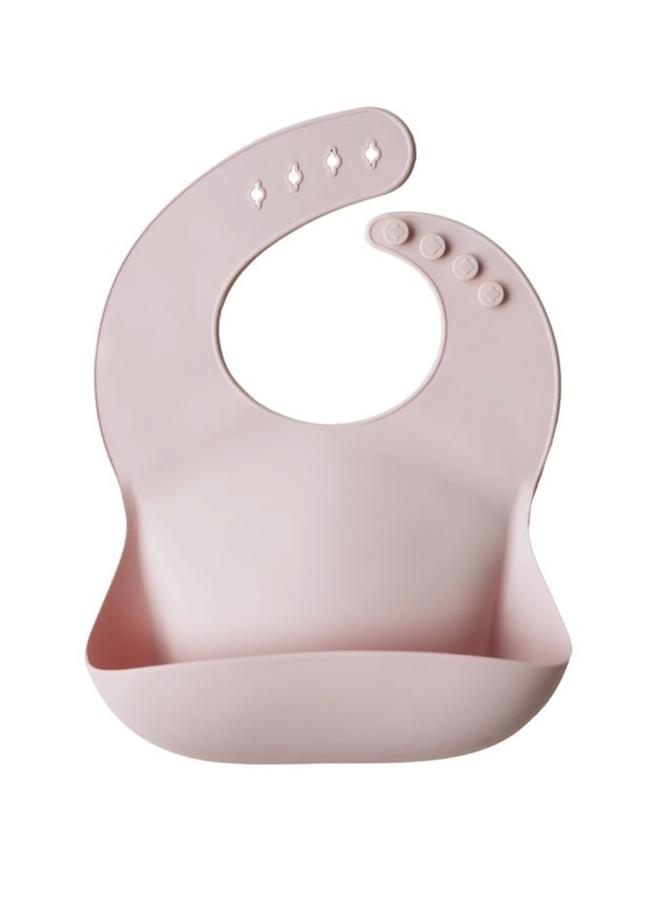 Silicone Bib - Blush - Mushie