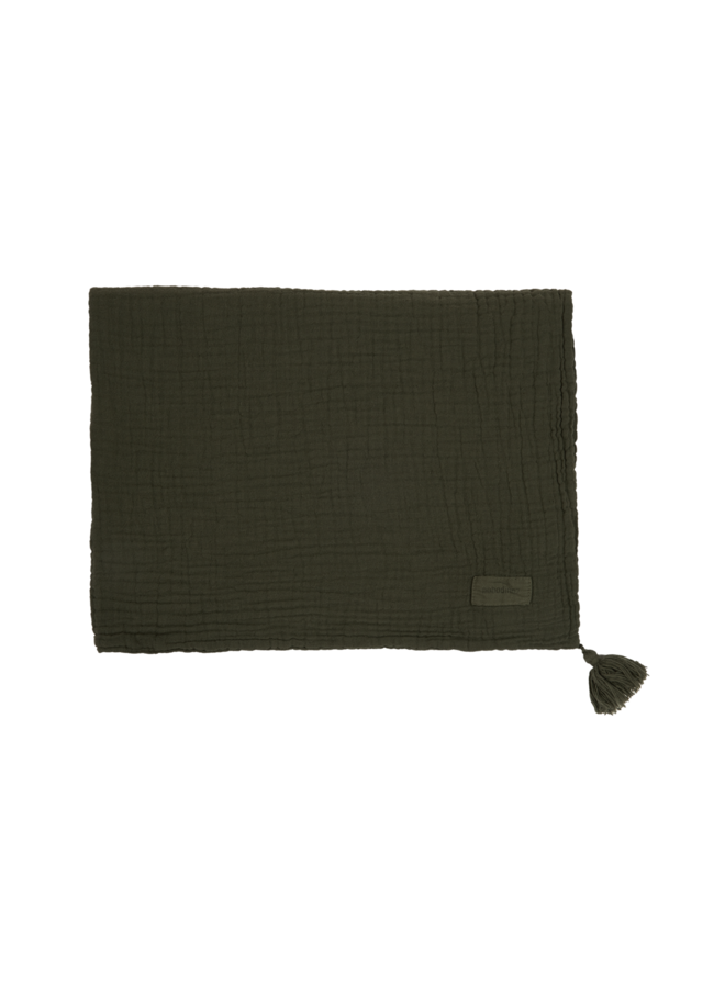 Muslin Blanket - Green - 65x100 - Nobodinoz