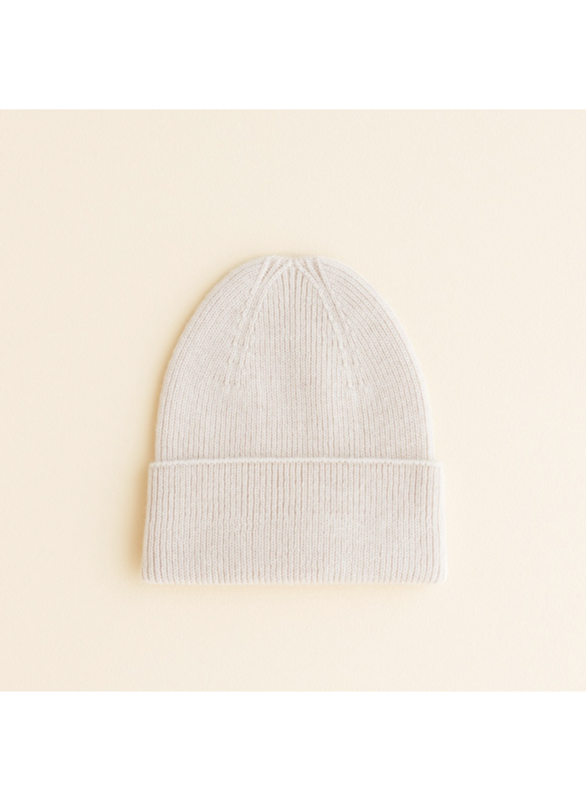 Beanie Newborn - Cream - HVID