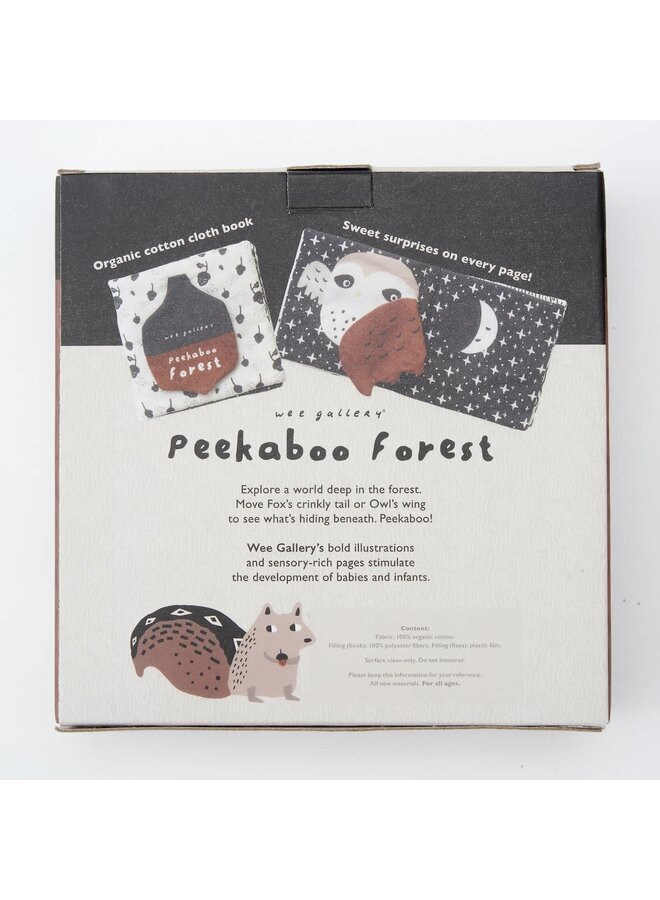 Soft Book Peekaboo - Forest - Wee Gallery