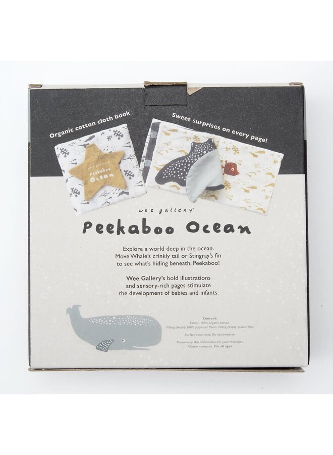 Soft Book Peekaboo - Ocean - Wee Gallery