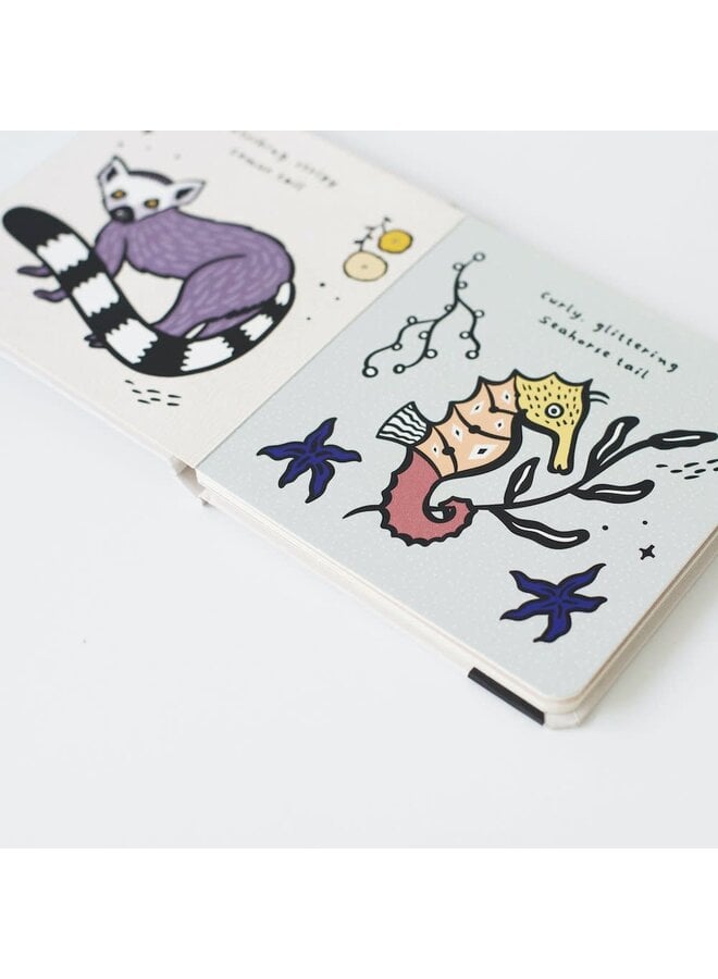 Touch & Feel Book – Tails - Wee Gallery