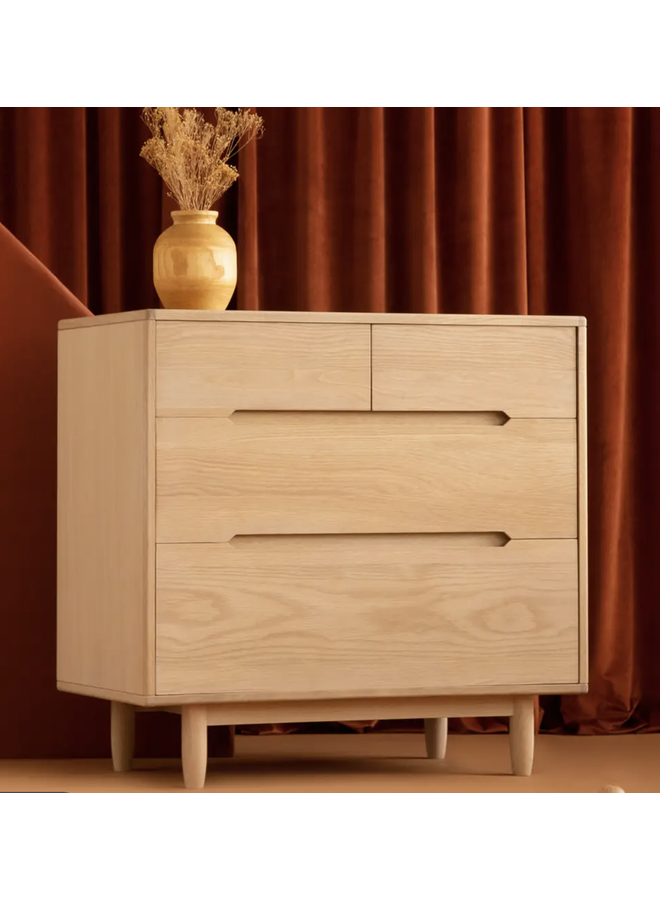 4 Drawer dresser - Pure oak 50x87x85 - Nobodinoz