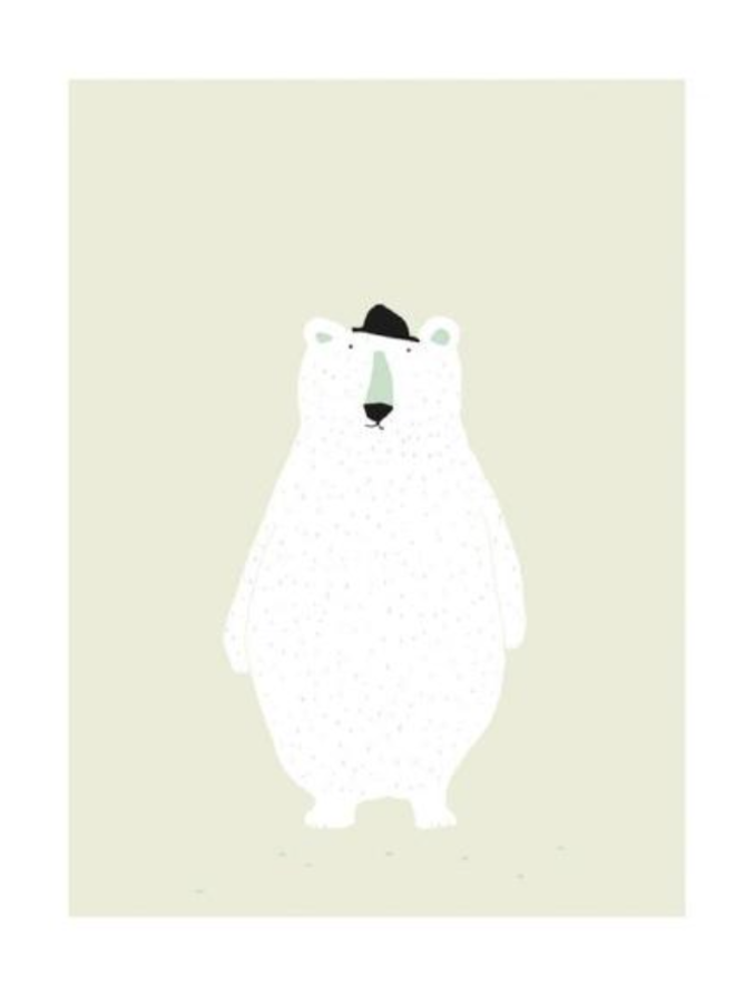 Poster Mr Polar Bear - Trixie