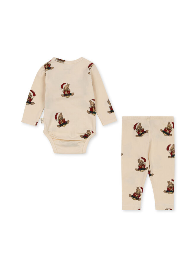 Newborn Set Holiday - Christmas Teddy - Konges Slojd