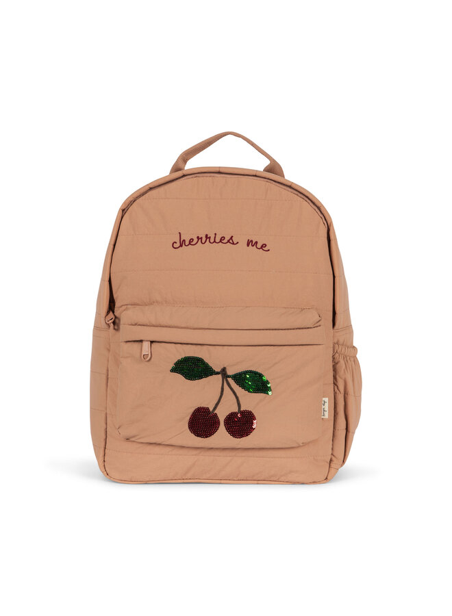 Juno Backpack Midi - Cherry Glitter - Konges Slojd