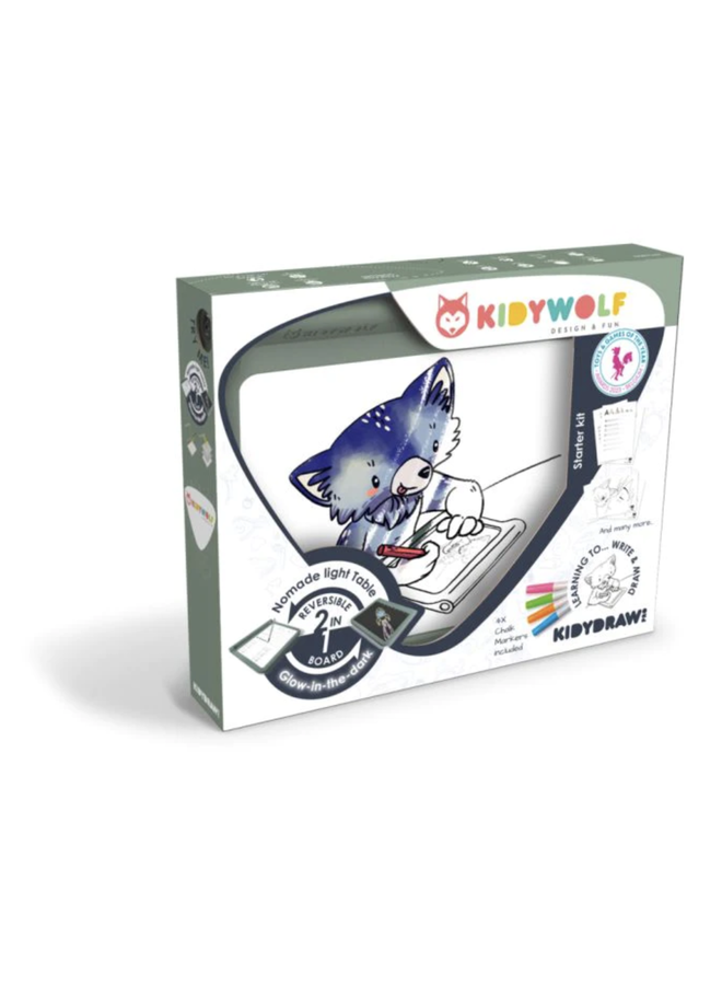 Kidydraw Pro - Groen - Kidywolf