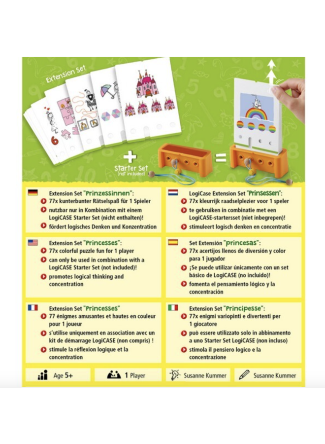 Logicase 5+ Uitbreidingsset Prinsessen - Haba
