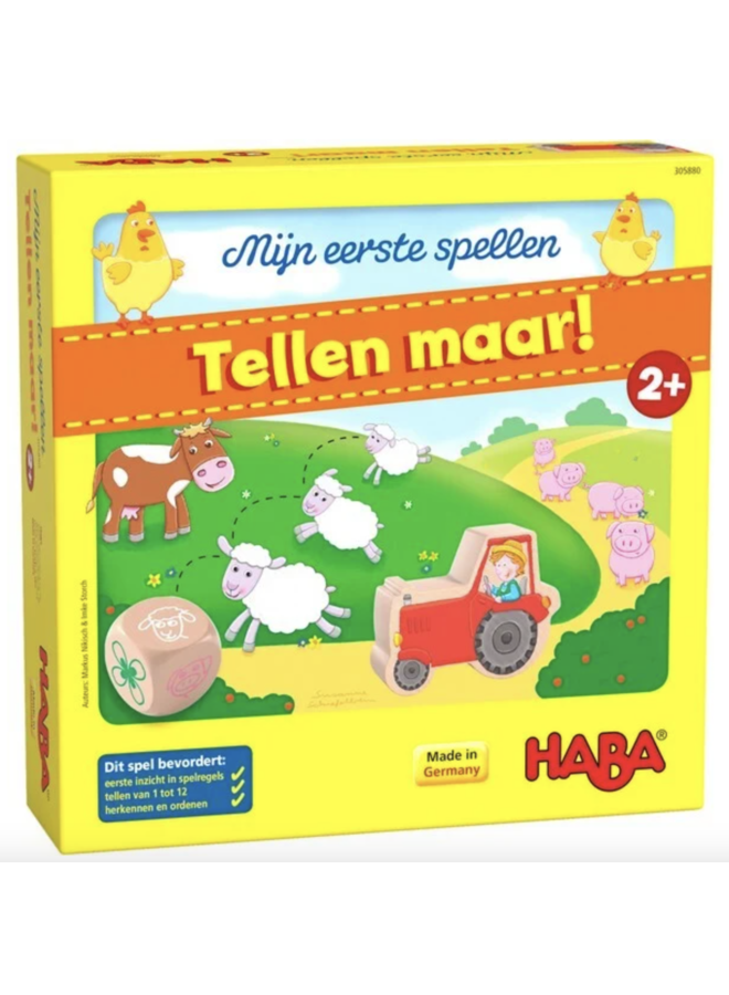 Eerste spellen - Tellen maar - Haba