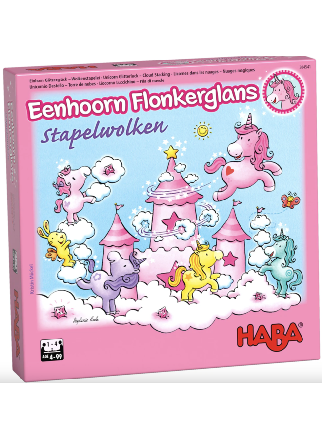 Eenhoorn Flonkerglans – Stapelwolken - Haba