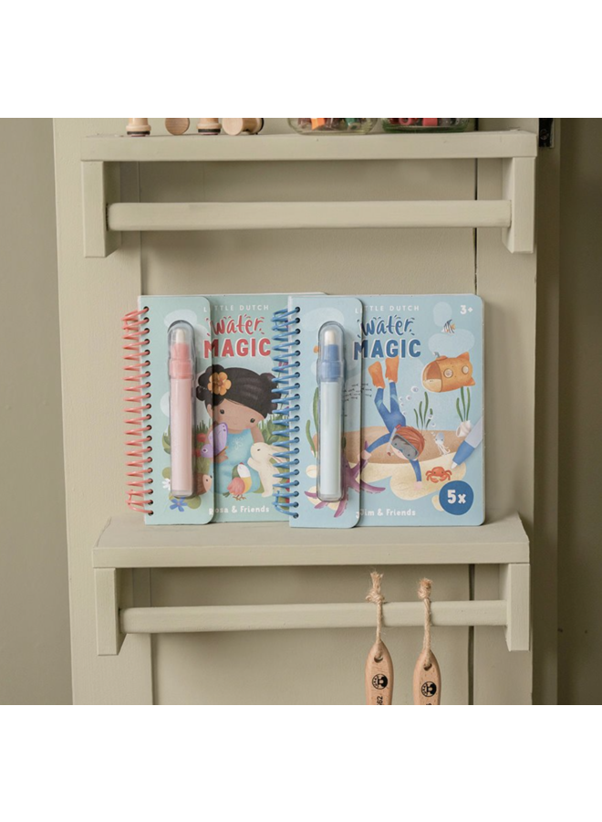 Waterkleurboek Rosa & Friends - Little Dutch