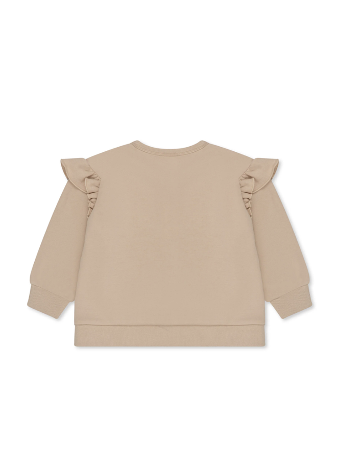 Lou Cherry Frill Sweat Shirt - Konges Slojd