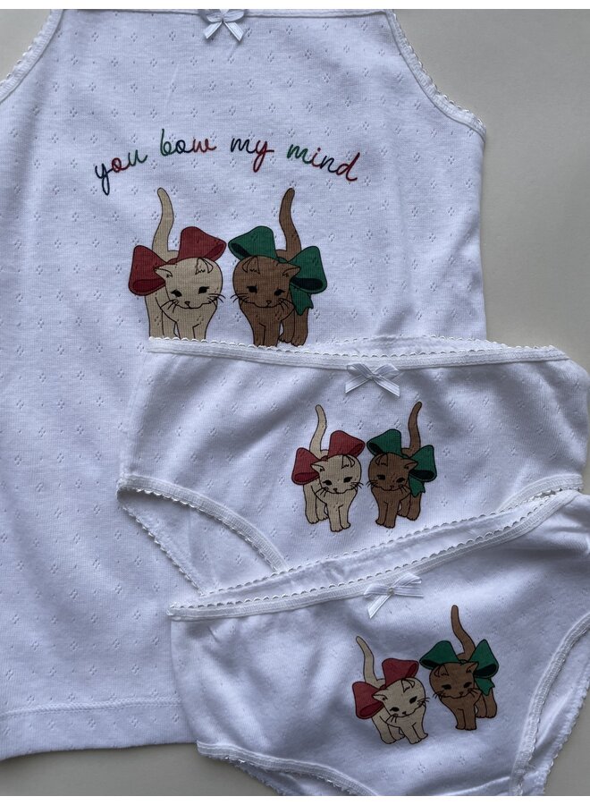 Minnie Underwear Gots - Bow Kitty - Konges Slojd