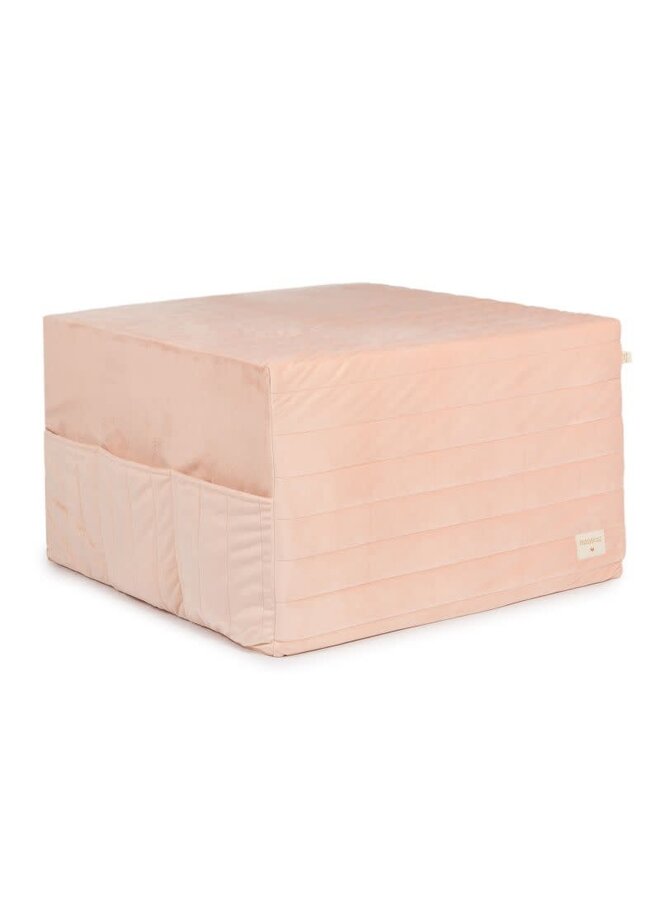 Sleepover Mattress Velvet - Bloom Pink - Nobodinoz