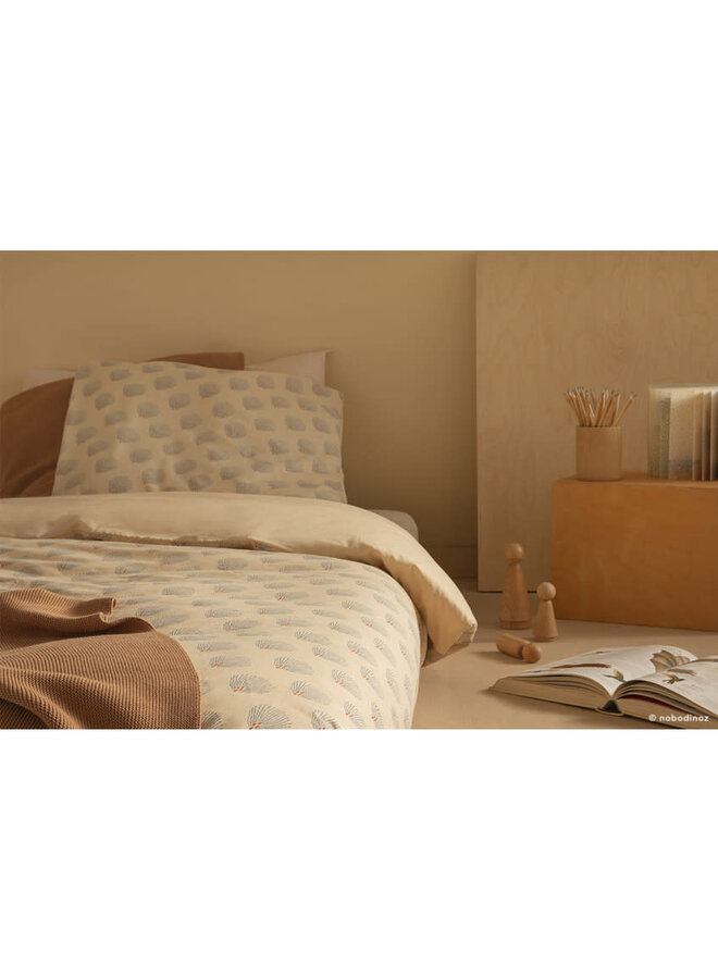 Dekbedset 150x200 - Blue Gatsby/Cream - Nobodinoz