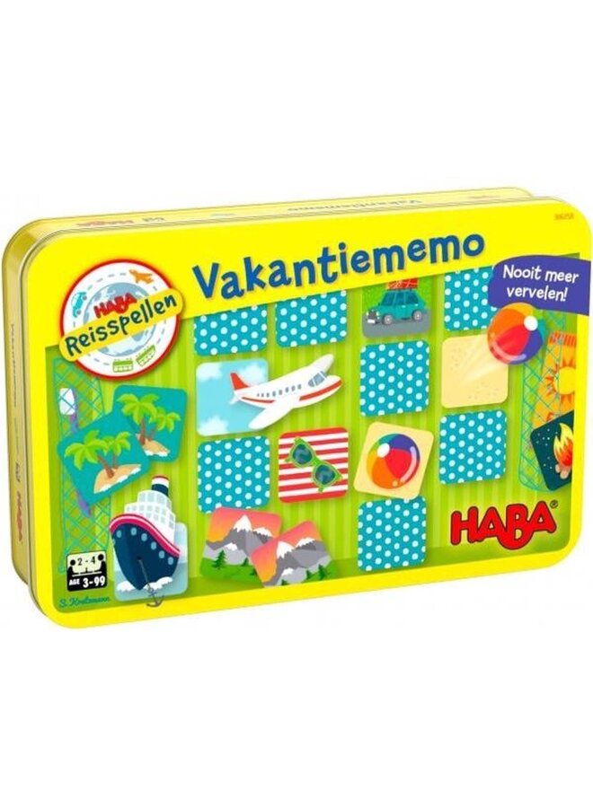 Reisspel - Vakantiememo - Haba