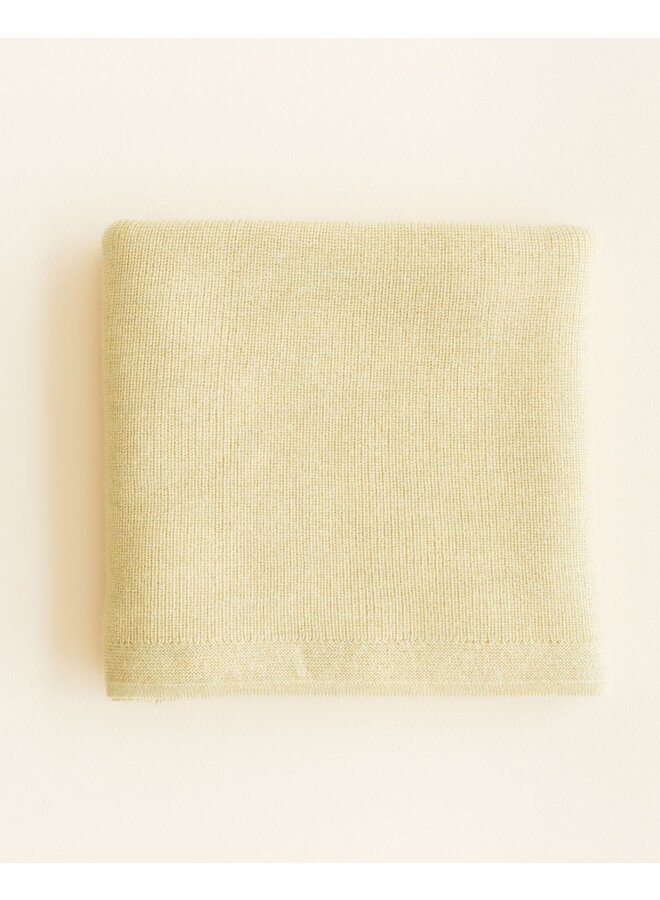 Blanket Felix - Light Yellow - HVID