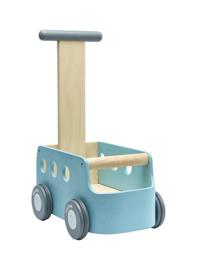 Loopwagen Busje - Blauw - Plan Toys