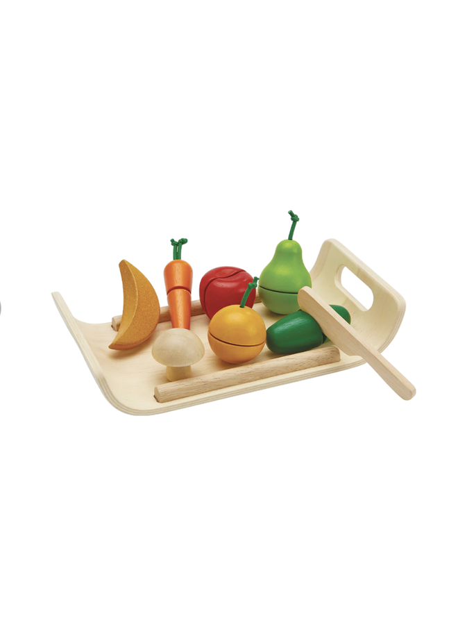 Fruit- & Groenten Set - Plan Toys