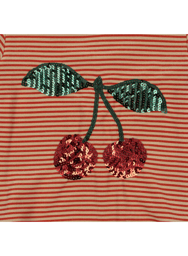 Jade Longsleeve Swimsuit - Glitter Stripe - Konges Slojd