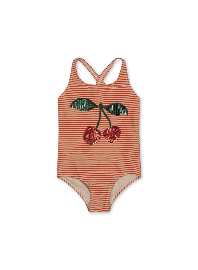 Jade Swimsuit - Glitter Stripe - Konges Slojd