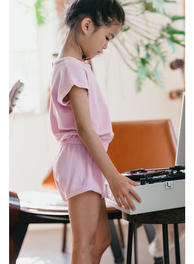 Towel Jumpsuit - Pastel Lavender - Petit Blush