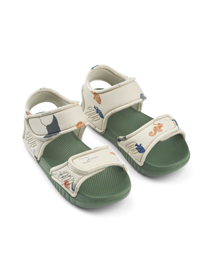 Blumer Sandals - Sea Creature/Sandy - Liewood