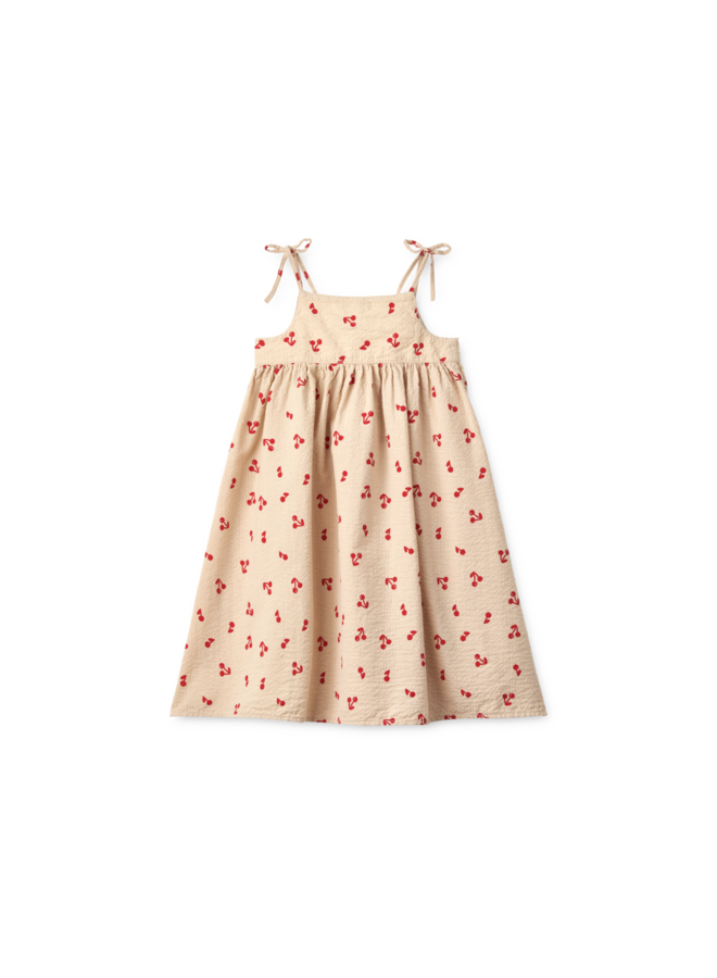 Eli Dress - Cherries/Apple Blossom - Liewood