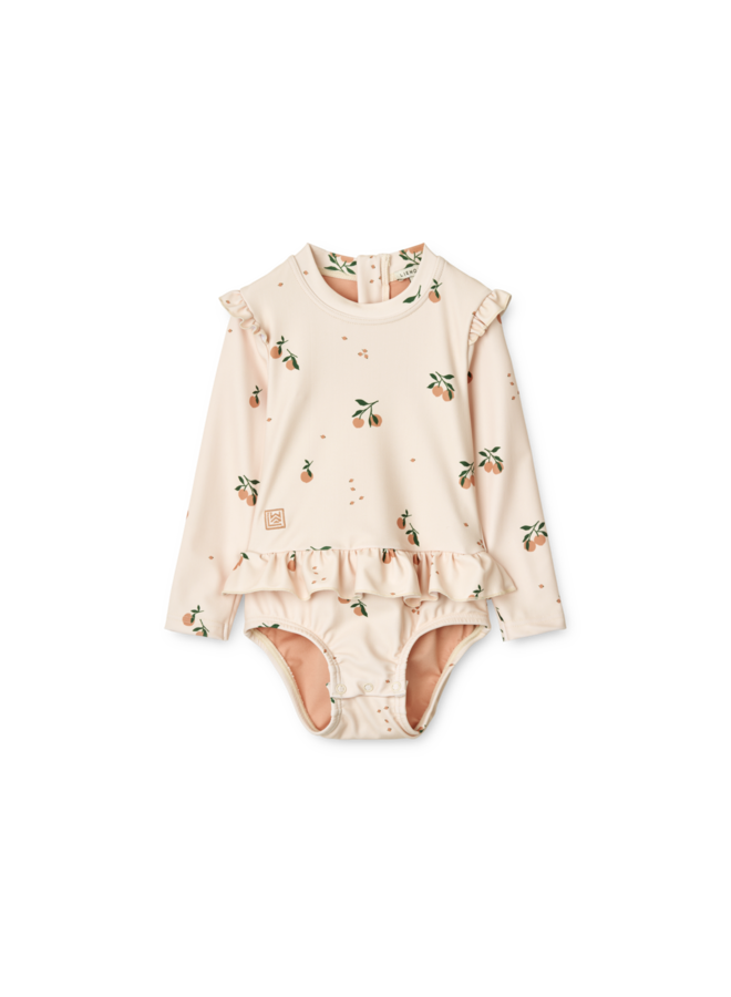 Sille Baby Swimsuit - Peach/Sea Shell - Liewood