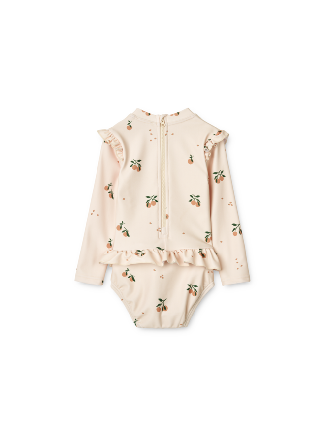 Sille Baby Swimsuit - Peach/Sea Shell - Liewood