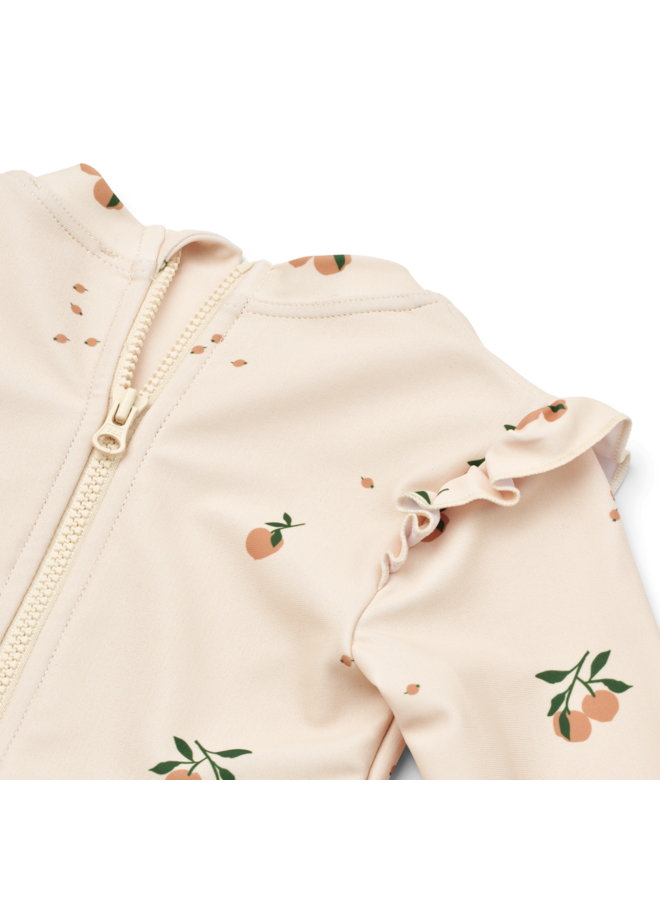 Sille Baby Swimsuit - Peach/Sea Shell - Liewood