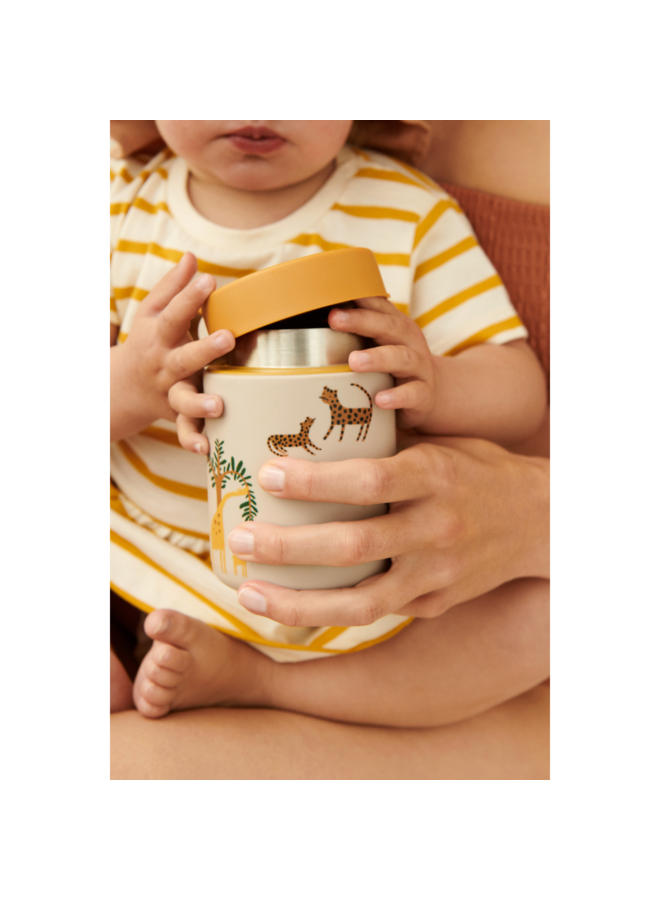 Kian Food Jar - All Together/Sandy - Liewood