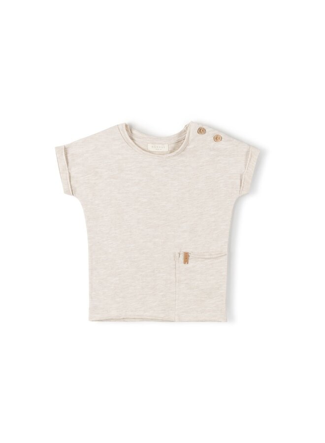 T-shirt - Beige - Nixnut