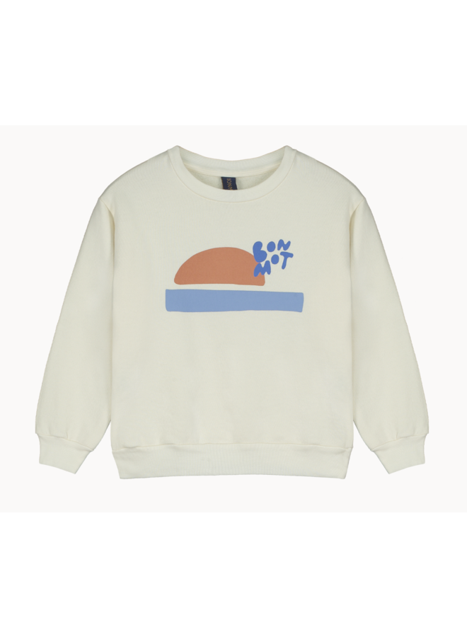 Sweatshirt Sunset - Ivory - Bonmot