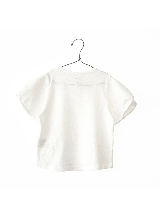 Flamé Jersey Shirt - Off-White - Play Up Junior