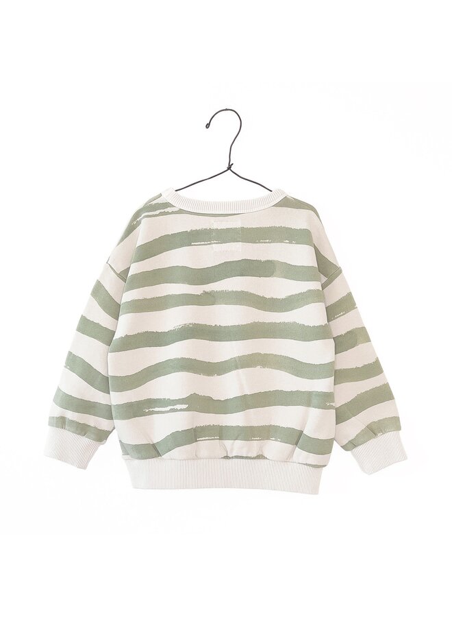 Waves Sweater - Green - Play Up Junior