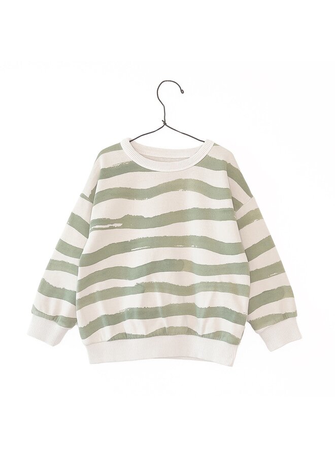 Waves Sweater - Green - Play Up Junior
