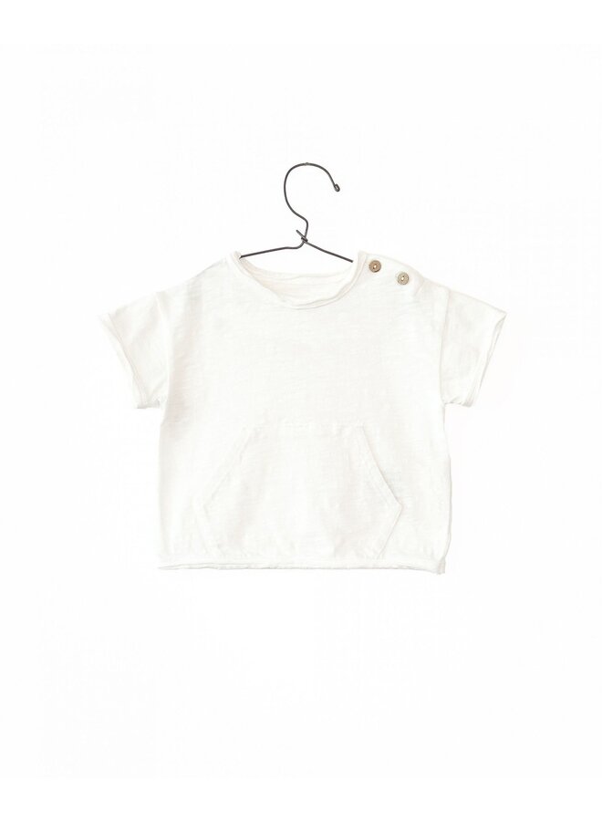 Flamé Jersey T-Shirt - White - Play Up
