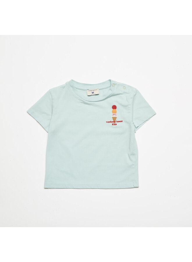 Ice-cream T-Shirt Baby - Mint - Weekend House Kids