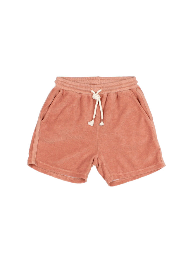 Terry Shorts - Rose Clay - Buho Kids