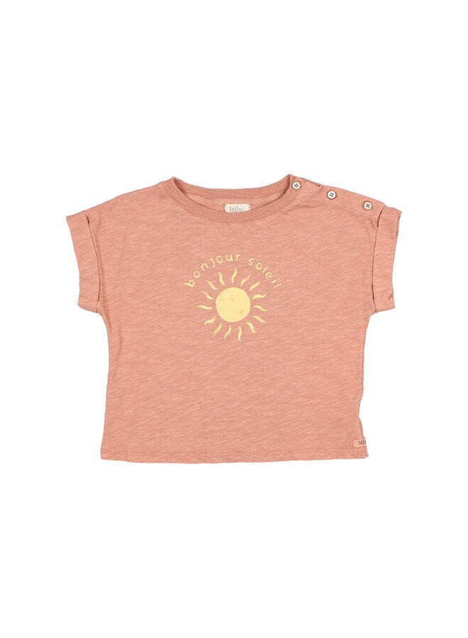Soleil T-Shirt - Rose Clay - Buho Kids