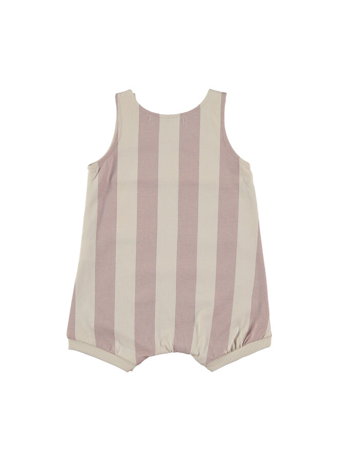 Romper Stripes Pink - Babyclic