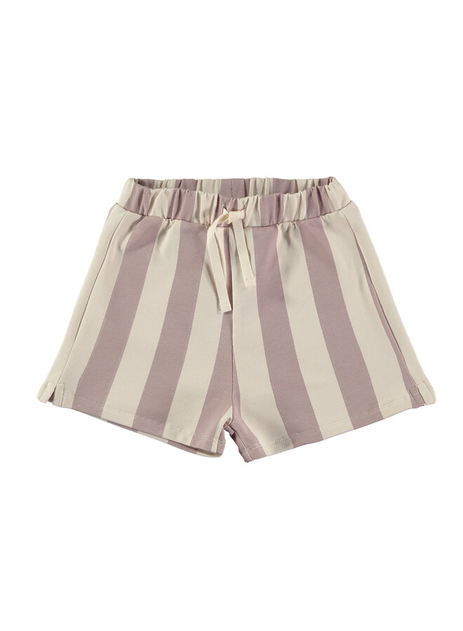 Shorts Stripes Pink - Babyclic