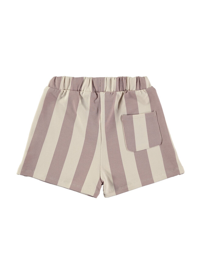 Shorts Stripes Pink - Babyclic