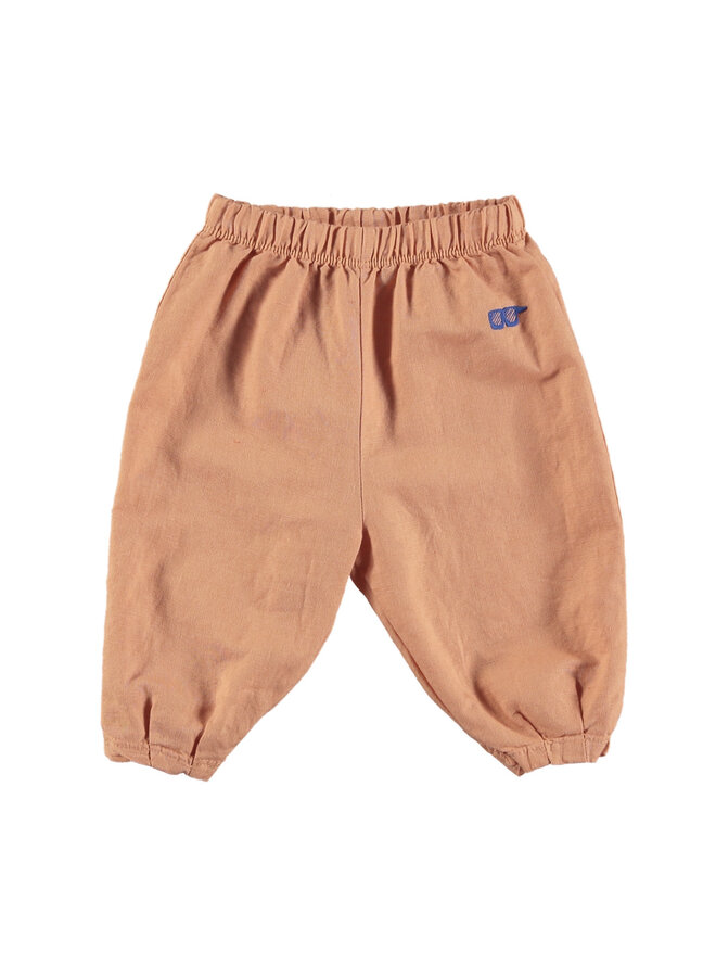 Linen Wide Pants - Glasses Peach - Lotiekids Baby