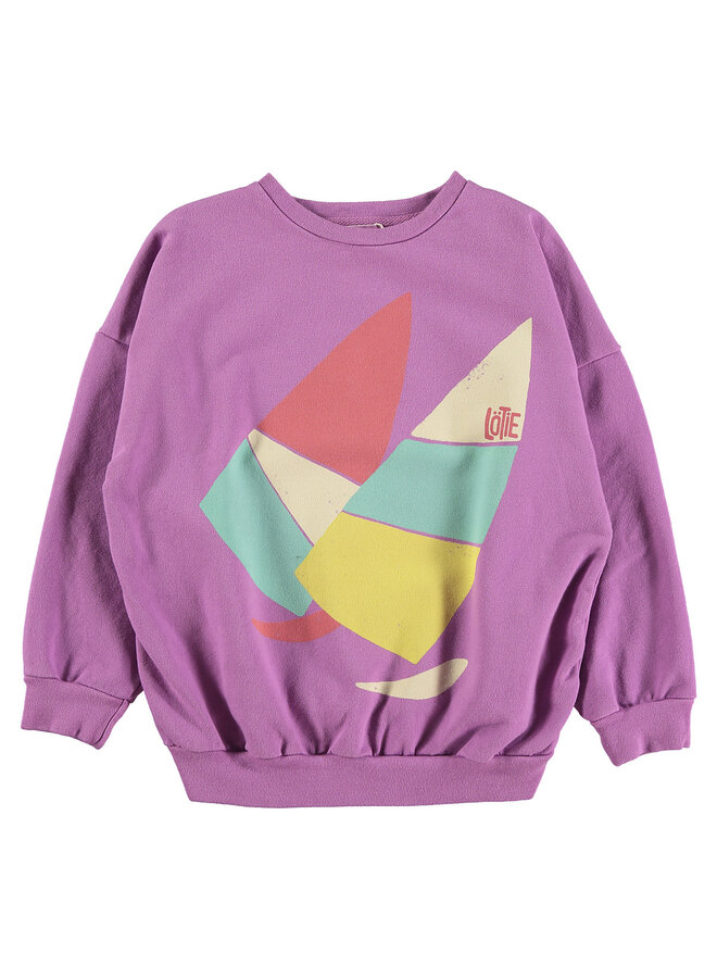 Sweatshirt Sails - Fucsia - Lotiekids