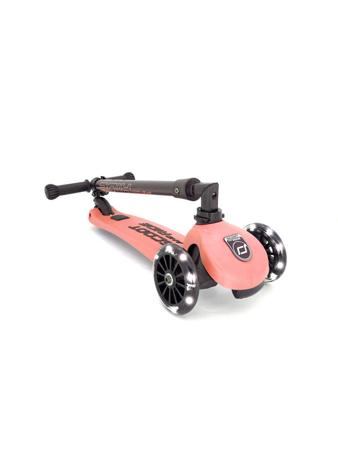 Highwaykick 3 LED - Peach - Scoot & Ride