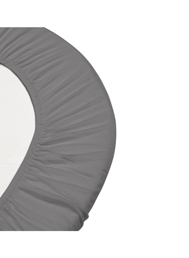 Hoeslaken 120x60 - 2 stuks - Cool Grey - Leander